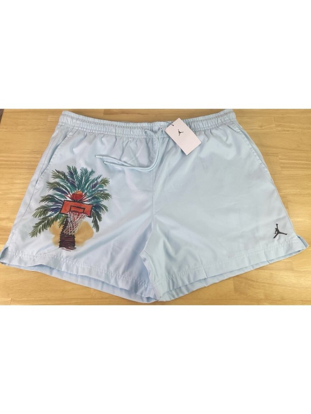 Nike Jordan Essentials Sea Glacier Blue Shorts - IB7276-474 - Men’s 2XL - NWT